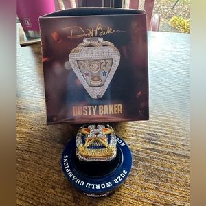 Houston Astros Replica 2022 World Champions Ring / Dusty Baker #12